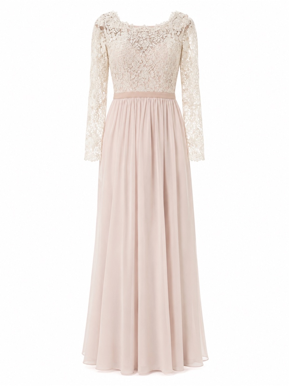 Lace wedding dress - Picture 2 of 4